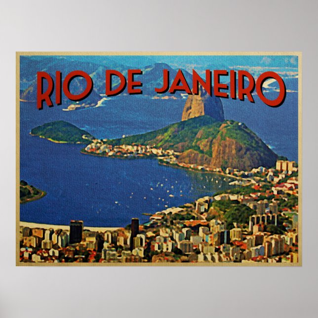 Rio de Janeiro Brasilien Poster (Vorne)