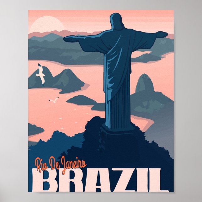 Rio de Janeiro Brasilien Poster (Vorne)