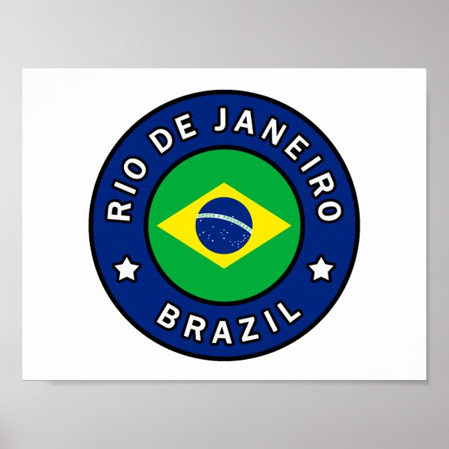 Rio de Janeiro Brasilien Poster (Vorne)