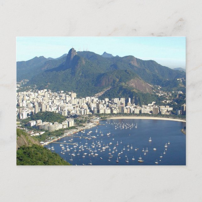 Rio de Janeiro, Brasilien Postkarte (Vorderseite)