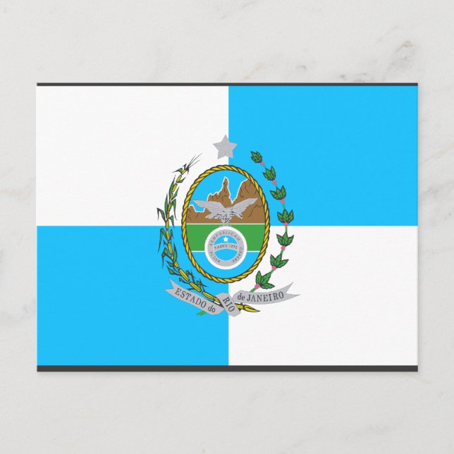 Rio de Janeiro, Brasilien Postkarte (Vorderseite)