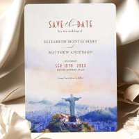 Rio de Janeiro Brasilien Save the Date Christist