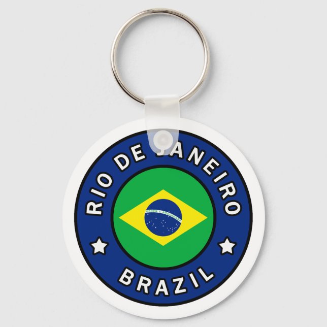 Rio de Janeiro Brasilien Schlüsselanhänger (Vorderseite)