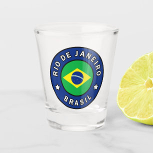 Rio de Janeiro Brasilien Schnapsglas