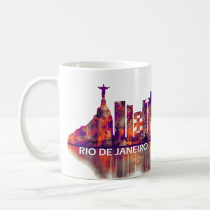 Rio de Janeiro Brasilien Skyline Kaffeetasse