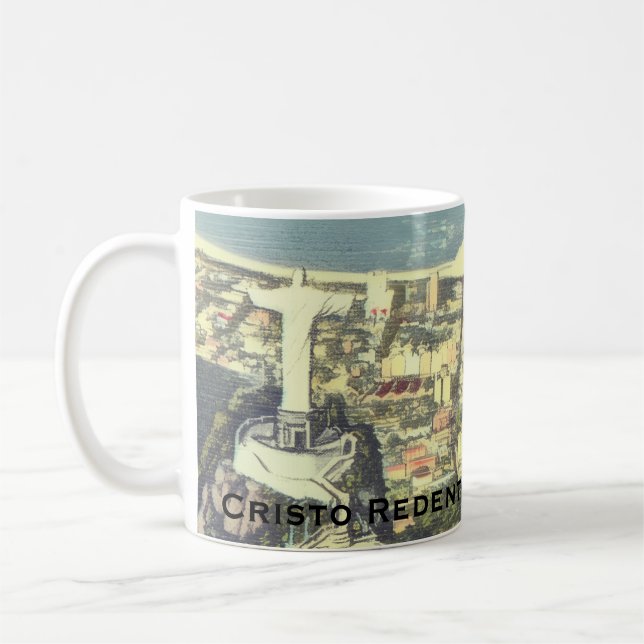Rio de Janeiro, Brazil (Christ the Redeemer) Kaffeetasse (Links)