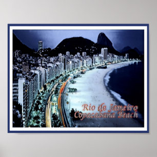 Rio de Janeiro - Brésil - Poster