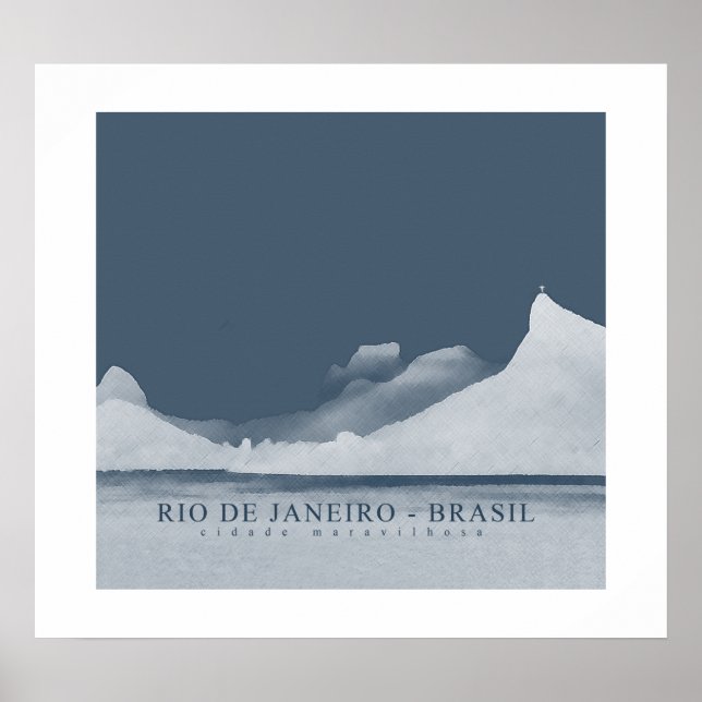 rio de janeiro for walls, prints poster (Vorne)