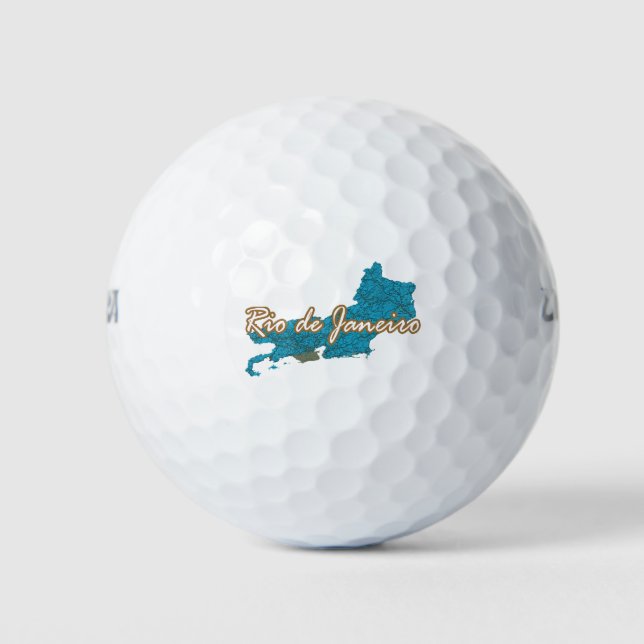 Rio de Janeiro Golfball (Vorderseite)