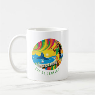 Rio de Janeiro Leben in der Stadt Kaffeetasse