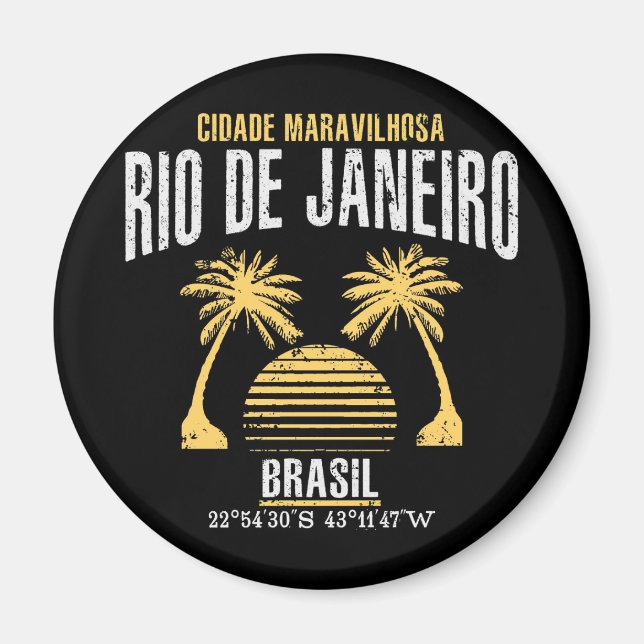Rio de Janeiro Magnet (Vorne)