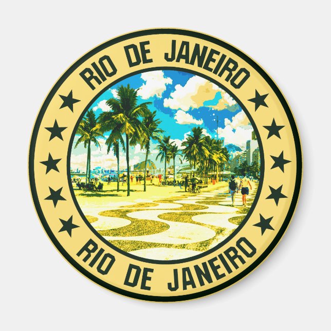 Rio de Janeiro Magnet (Vorne)