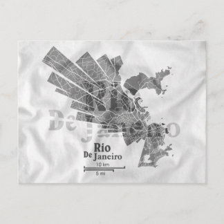 Rio De Janeiro Postcard Postkarte
