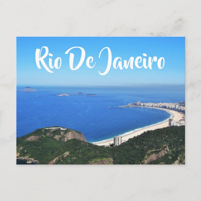Rio De Janeiro Postkarte (Vorderseite)