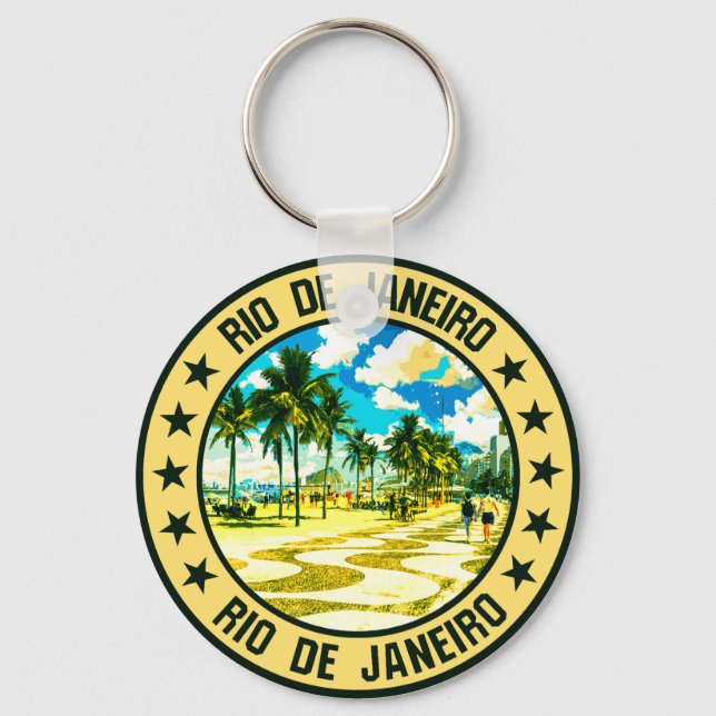 Rio de Janeiro Schlüsselanhänger (Rückseite)