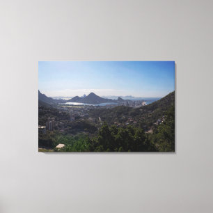 Rio De Janeiro Südzone Leinwanddruck