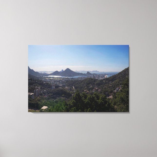 Rio De Janeiro Südzone Leinwanddruck (Vorderseite)