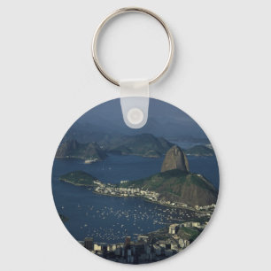 Rio- de Janeiroansicht Schlüsselanhänger