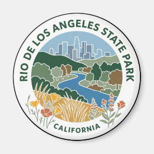 Rio de Los Angeles State Park Kalifornien Magnet