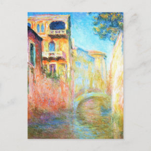 Rio della Salute Claude Monet Postkarte