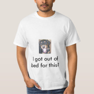 Rio-Dobermann-Welpe, Gähnen, schläfrig T-Shirt