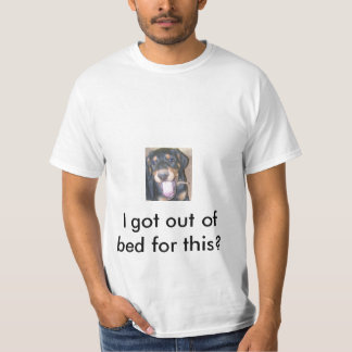 Rio-Dobermann-Welpe, Gähnen, schläfrig T-Shirt