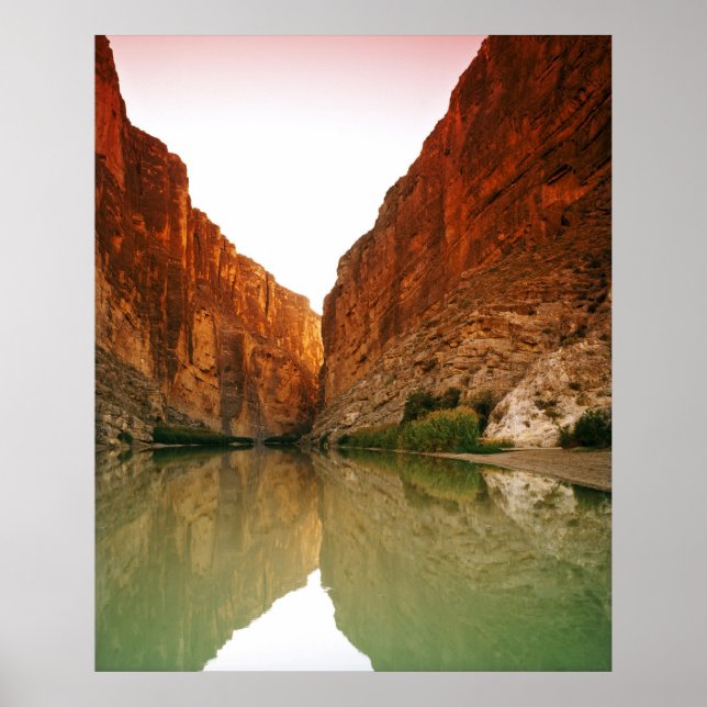 Rio Grande, Big Bend NP, Texas Poster (Vorne)