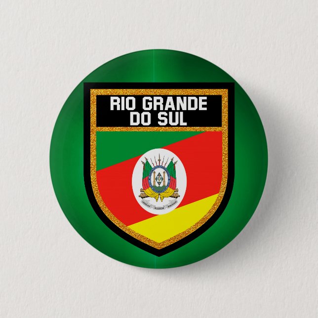 Rio Grande do Sul Flag Button (Vorderseite)