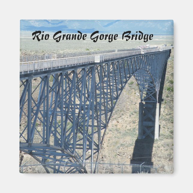 Rio Grande Gorge Bridge Magnet (Vorne)