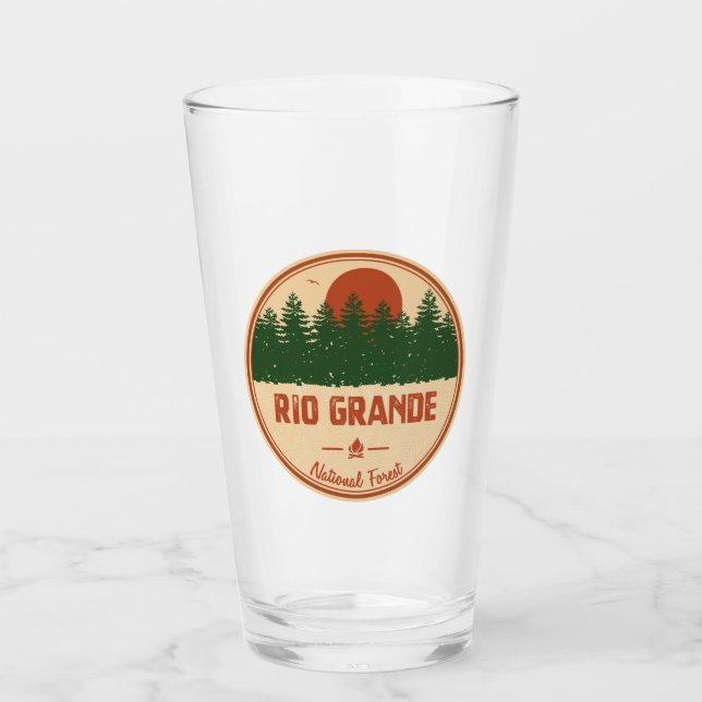 Rio Grande National Forest Glas (Vorderseite)