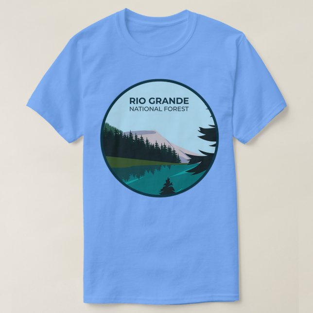 Rio Grande National Forest T-Shirt (Design vorne)