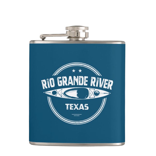 Rio Grande River, Texas Flachmann (Vorderseite)