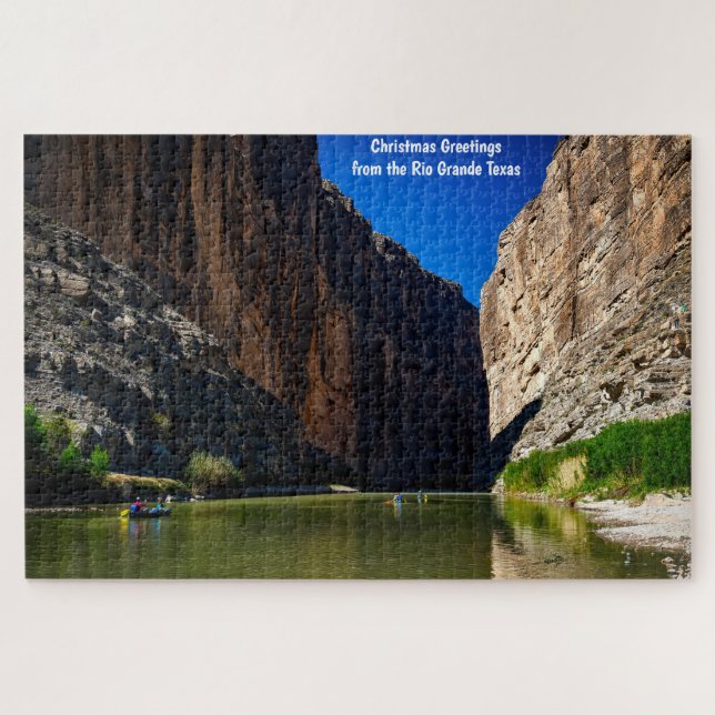 Rio Grande River Texas. Jigsaw Puzzle (Horizontal)