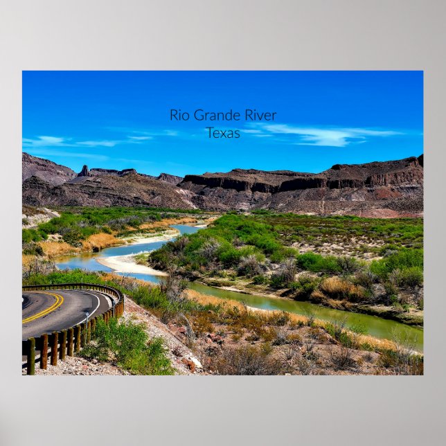 Rio Grande River, Texas Poster (Vorne)