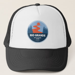 Rio Grande Wild und Landschaftlicher Fluss Truckerkappe