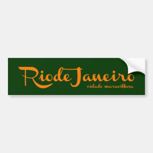 Rio Rio die Wunderstadt Autoaufkleber