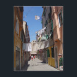 Rio San Guiseppe, Venedig 4 Postkarte<br><div class="desc">Rio San Guiseppe,  Venedig</div>