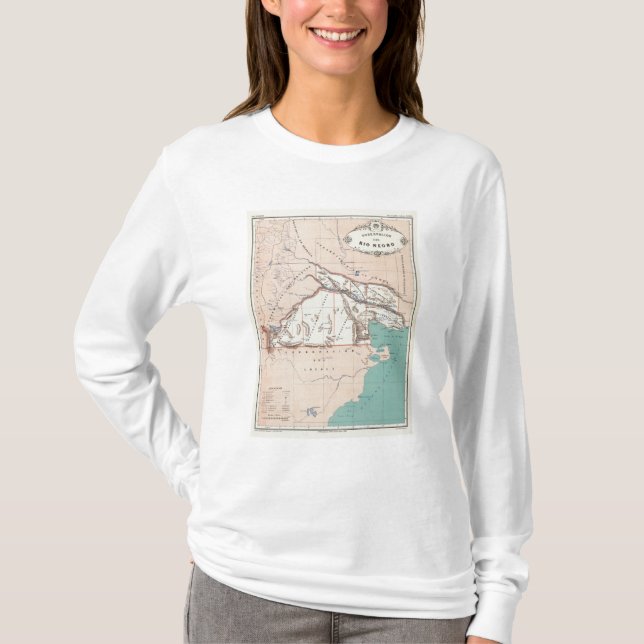 Rio-Schwarze, Argentinien T-Shirt (Vorderseite)