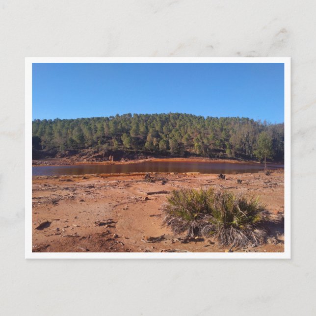 Rio Tinto, Andalusien (Spanien) Postkarte (Vorderseite)