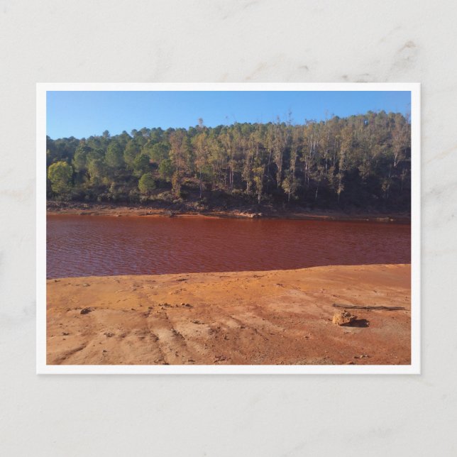 Rio Tinto, Andalusien (Spanien) Postkarte (Vorderseite)