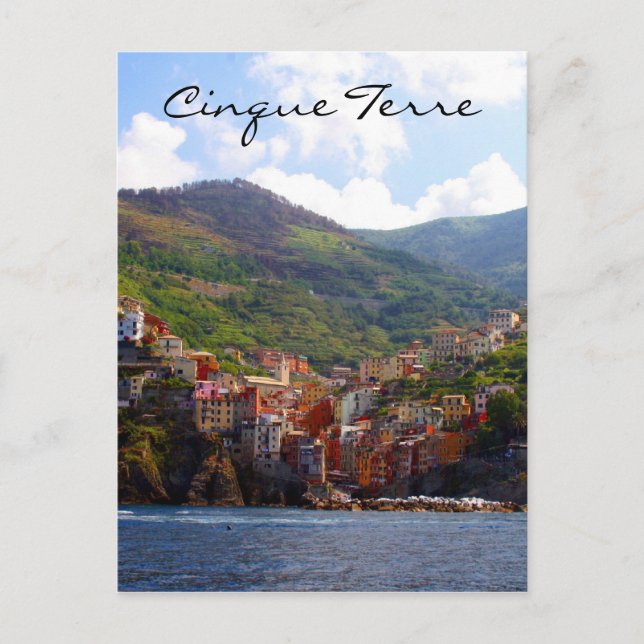 Riomaggiore 5T Postkarte (Vorderseite)