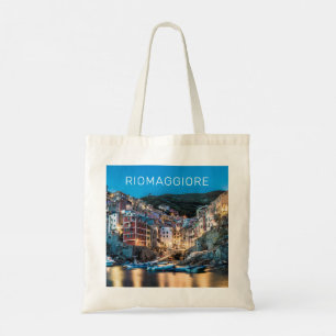 Riomaggiore Cinque Terre La Spezia Italien Panoram Tragetasche