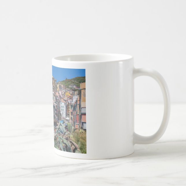 Riomaggiore Cinque Terre Liguria Italy Kaffeetasse (Rechts)