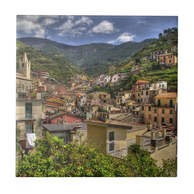 Riomaggiore Fliese (Vorderseite)