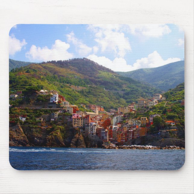 riomaggiore mousepad (Vorne)