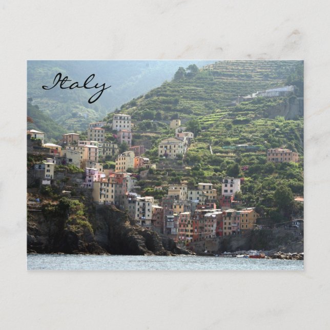 Riomaggiore Postkarte (Vorderseite)