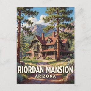 Riordan Mansion State Historic Park — Arizona Postkarte