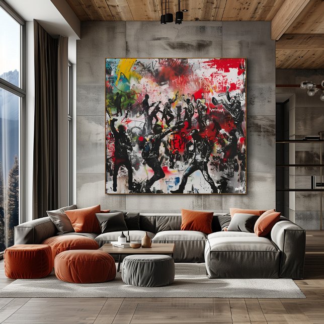 Riot Street: La Revuelta Urbana Poster (Von Creator hochgeladen)