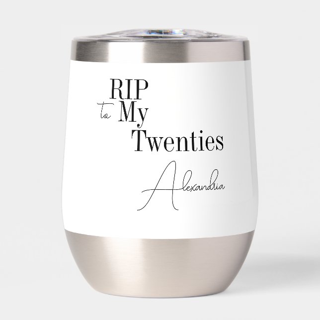 RIP 20s 30th Birthday Party Minimal (Vorderseite)