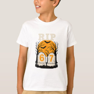 Rip 67 Ruhe in Frieden Lustiger Eltern- oder Lehre T-Shirt